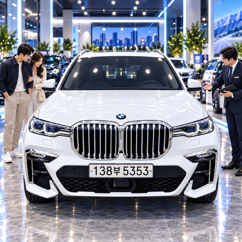 BMWX7중고차 시세와 가격 궁금하다면? 경남중고차매매사이트 6인승 7,180만원 전액할부 가능