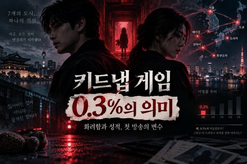 키드냅 게임, 0.3% 초라한 출발… 낮은 시청률의 배경은?