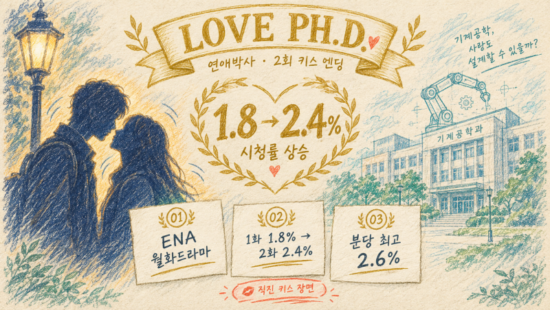 연애박사 김소현 추영우 키스 엔딩 시청률 상승
