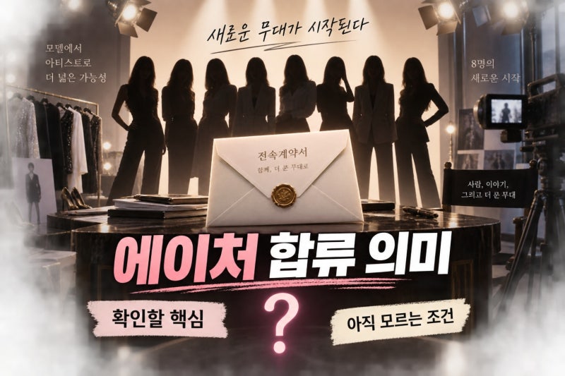 이혜영 한혜진 이현이 송해나 계약, 에이처 합류 의미와 확인할 점