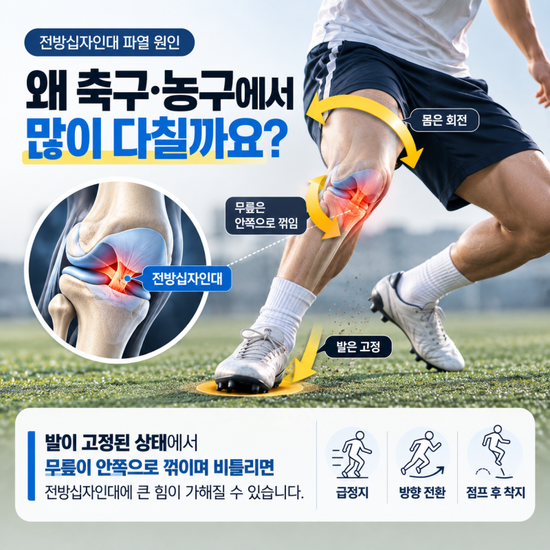 전방십자인대 파열, 꼭 수술해야 할까? 수술 기준과 검사 정리
