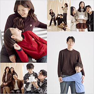 프로젝트엠 10주년 패밀리룩 가족사진 화보로 만나는 프로젝트 키즈 10살 남아 옷과 여아 가....