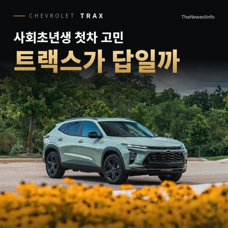 "트레일블레이저 보다가 이쪽으로 넘어왔어요" 쉐보레 트랙스 크로스오버, 사회초년생 첫차....