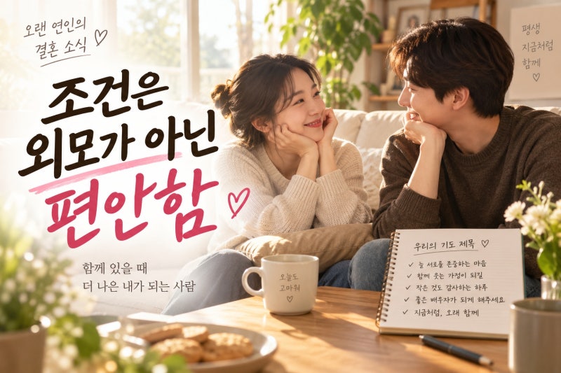 김소리, 남편 조건 직접 공개…송지호와 닮은 기준은?