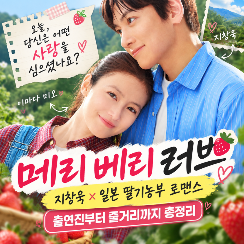 지창욱이 모든 걸 잃고 일본으로? 메리 베리 러브 무슨 내용이길래 출연진부터 줄거리까지