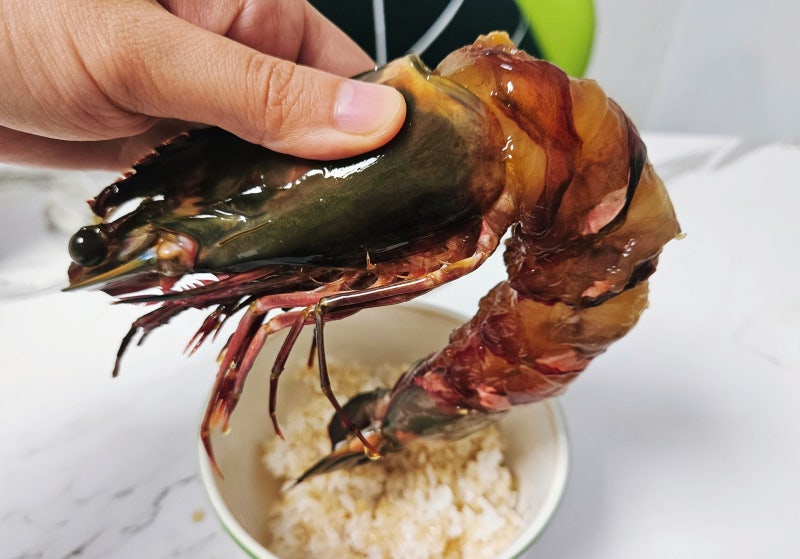 '킹타이거 간장 새우장' 후숙해야 하네요? 가격, 유통기한, 보관방법