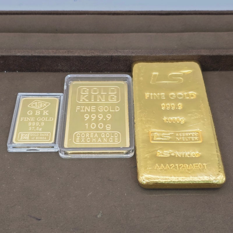 L.S골드바 1kg.100g.37.5g시세 팔때.살때 전화상담
