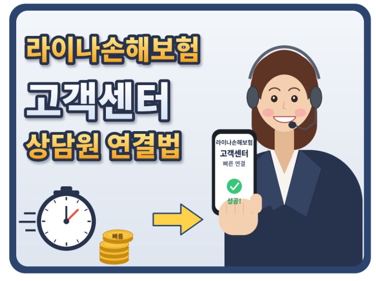 라이나손해보험 고객센터 상담원 빠르게 연결하는 방법
