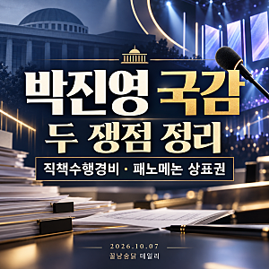 박진영 10월 7일 국감 출석 예정, 직책수행경비·패노메논 상표권 쟁점 정리