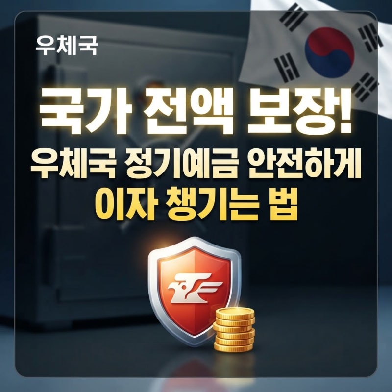 우체국 정기예금 우대금리 조건 및 비과세종합저축 가입 한도 총정리 | 국가 전액 보장으로 ....