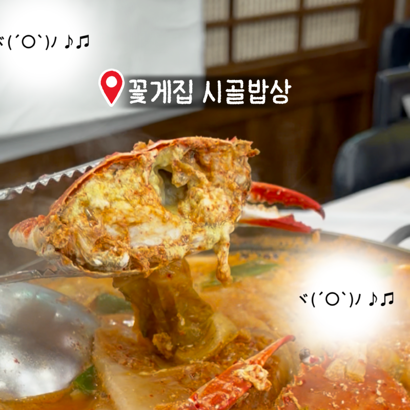 태안 맛집 꽃게집 시골밥상｜레전드 수율 좋은 게국지 맛집 2인세트 솔직한 후기