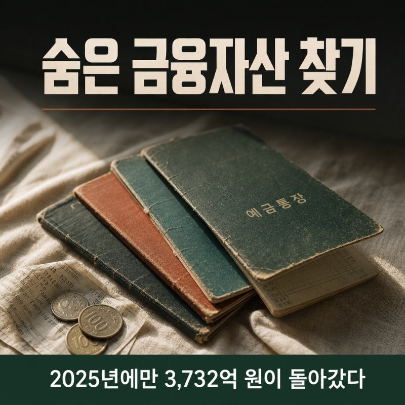 작년에만 3,732억 원, 내계좌한눈에로 찾은 돈