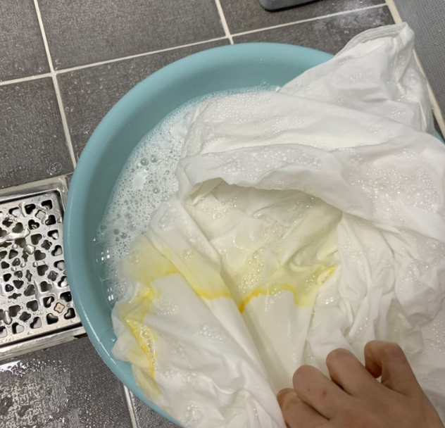 이염된 옷 세탁 미차토 얼룩제거제 찐 후기!