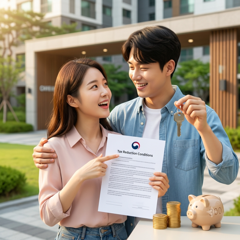 생애최초 취득세 감면 조건, 300만원 될까