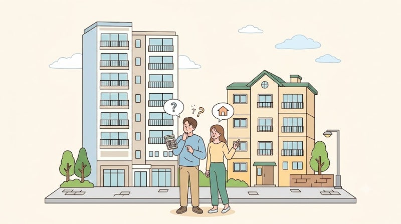 생애최초 디딤돌대출 서울 아파트와 빌라 어디가 더 나올까, 7,000만원 이하도 갈린다