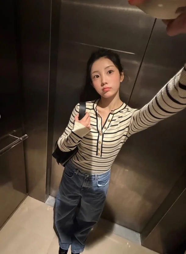 데뷔 초 앳된 얼굴 어디 갔지? 20살 되자 성숙해진 여자아이돌의 파리 사복