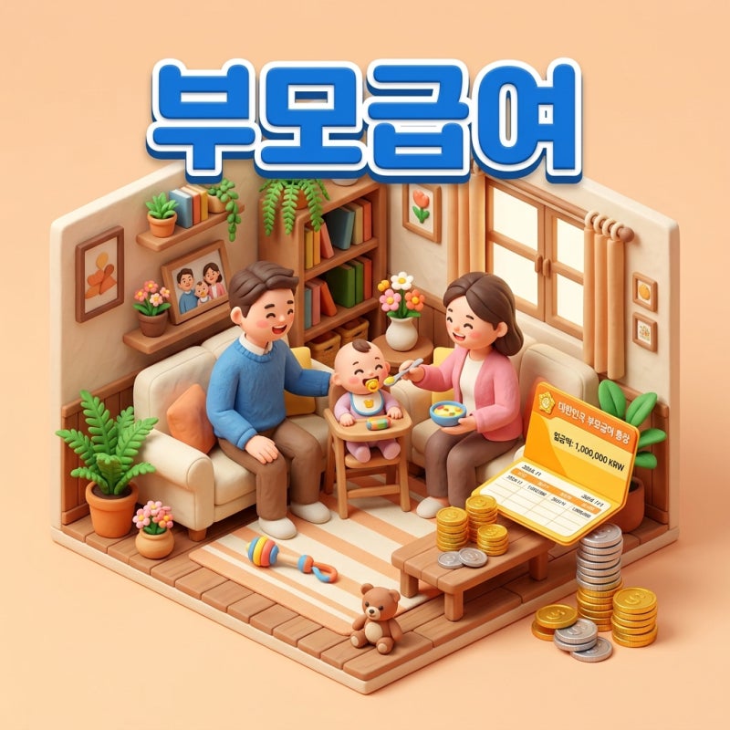 매달 100만 원씩 통장에 꽂힌다! 2026년 부모급여(0세 월 100만 원·1세 월 50만 원) 자격 및 어린....