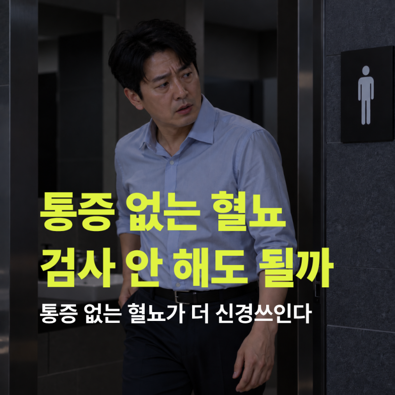 소변에 피가 섞였는데 아프지 않다면? 통증 없는 혈뇨가 더 신경 쓰이는 이유