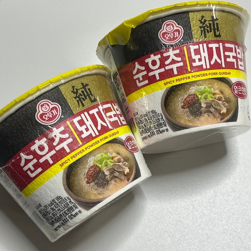 오뚜기 순후추 돼지국밥 정말 맛있을까? 가격 칼로리 솔직후기