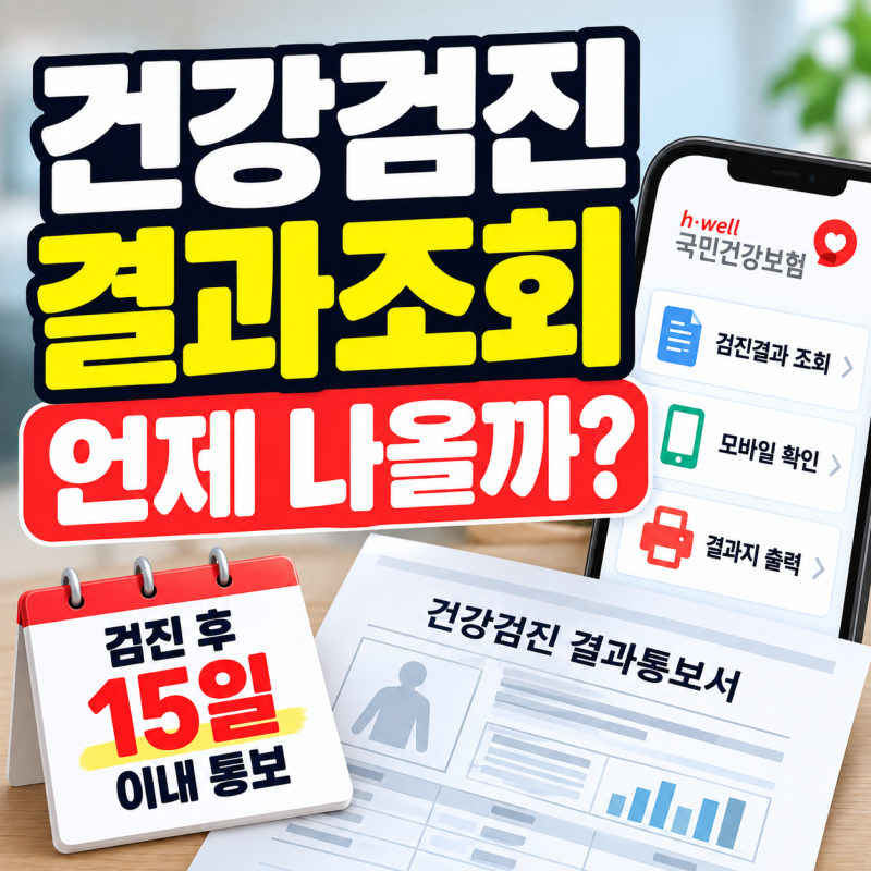 건강검진 결과 조회 방법, 언제부터 모바일로 확인·출력할 수 있을까?