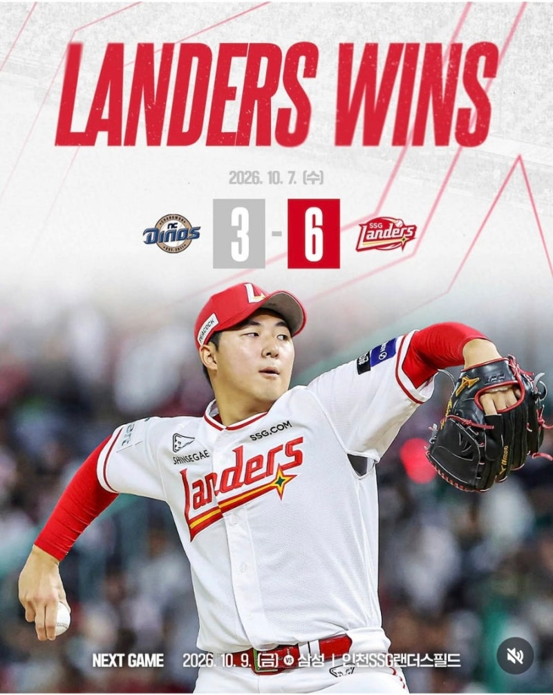 9위에서 6위 유력 반전 SSG, 김민준 7이닝 무실점 인생투 9승 비밀