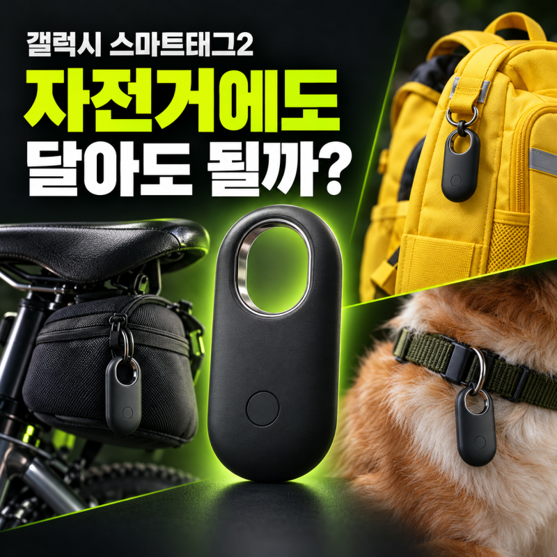 삼성 위치추적기 스마트태그2 구매하는게 좋을까?｜자전거·아이 가방·반려동물 활용법