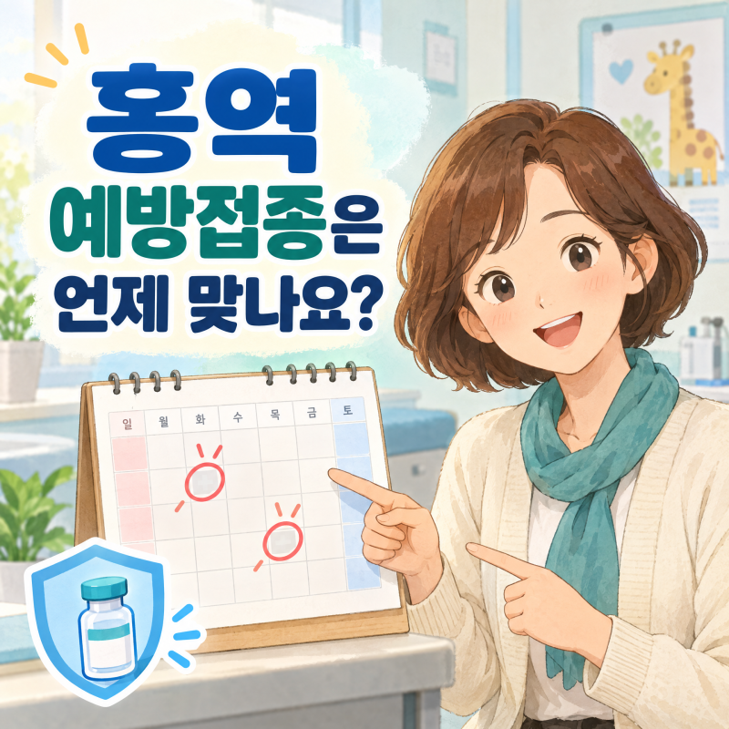 홍역 예방접종, 1968년 이후 출생 성인 확인할 3가지