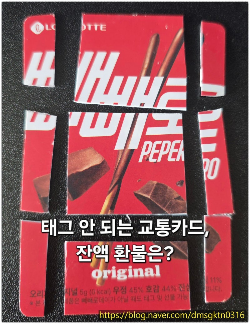 태그 안 되는 이즐 교통카드, 잔액 환불받은 방법
