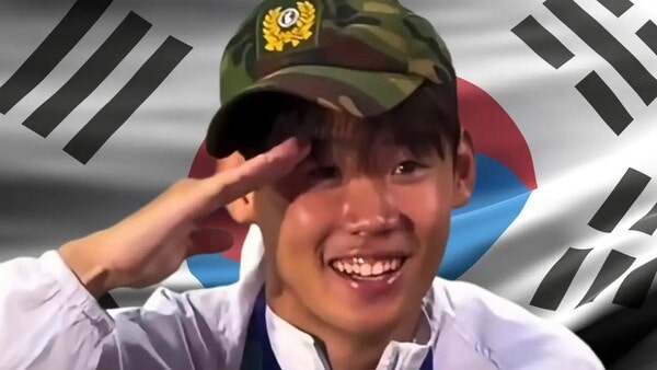 아시안게임 4연패 우승한 날, 박승수 전역모 사진에 BBC까지 발칵…결국 삭제