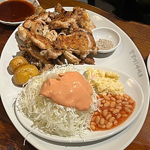 수원ㅣ인계동 달맞이광장바베큐 내돈내산 솔직후기ㅣ소금바베큐ㅣ골뱅이쫄면