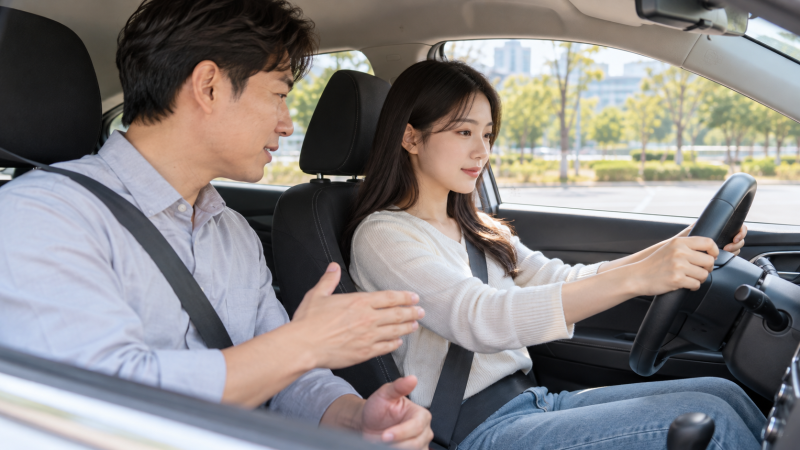진주 운전연수 장롱면허도 편안하게 배우는 자차 1:1 방문교육