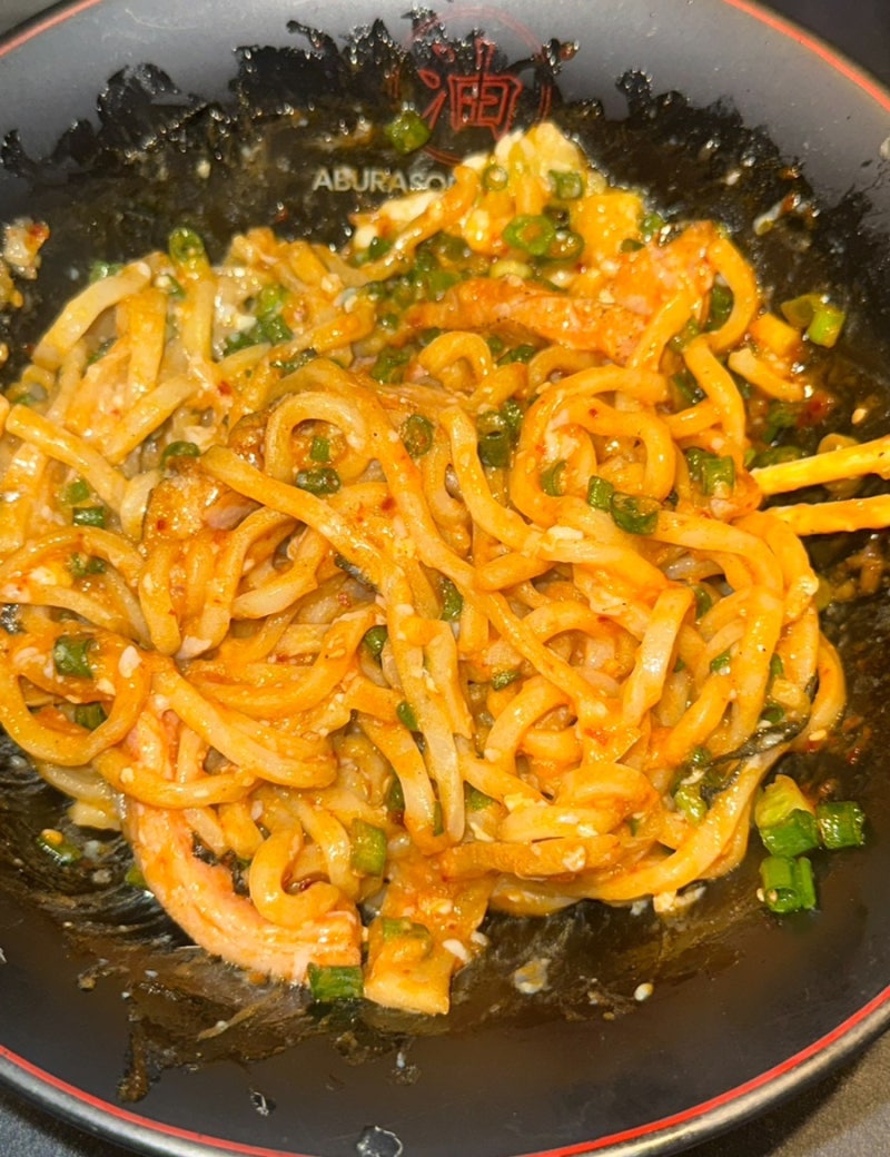 압구정 아부라소바 하나레 내돈내산 (재방문, 나만의 커스텀 조합)- 라이즈 은석 맛집