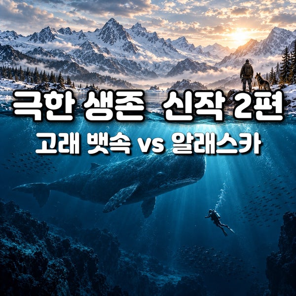 고래 뱃속과 알래스카에서 살아남기 - '웨일폴', '하트 오브 비스트' 10월 신작 영화
