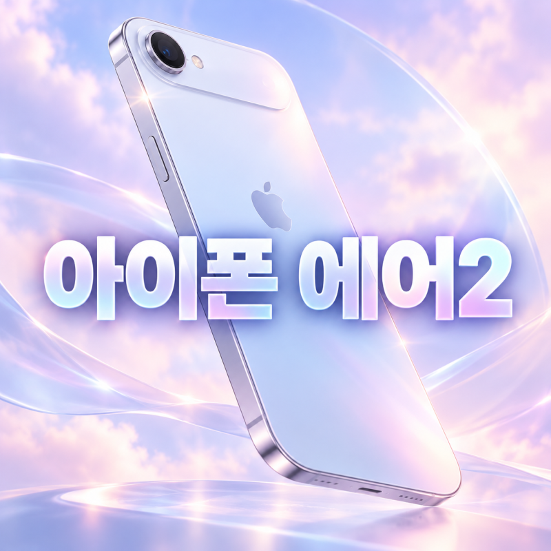 아이폰 에어2 듀얼카메라 들어갈까? 아이폰 Air 1세대와 차이 예상