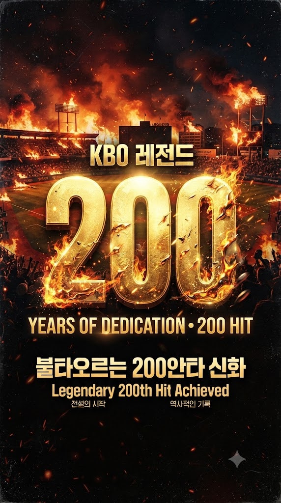 2026 KBO 안타왕 경쟁 폼 미쳤다! 잔여 경기 일정과 역대 최다 안타 기록 총정리