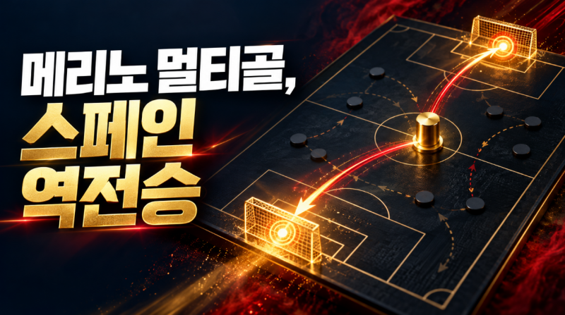 스페인 크로아티아 2-1 역전승, 메리노 멀티골이 보여준 교체 카드의 힘