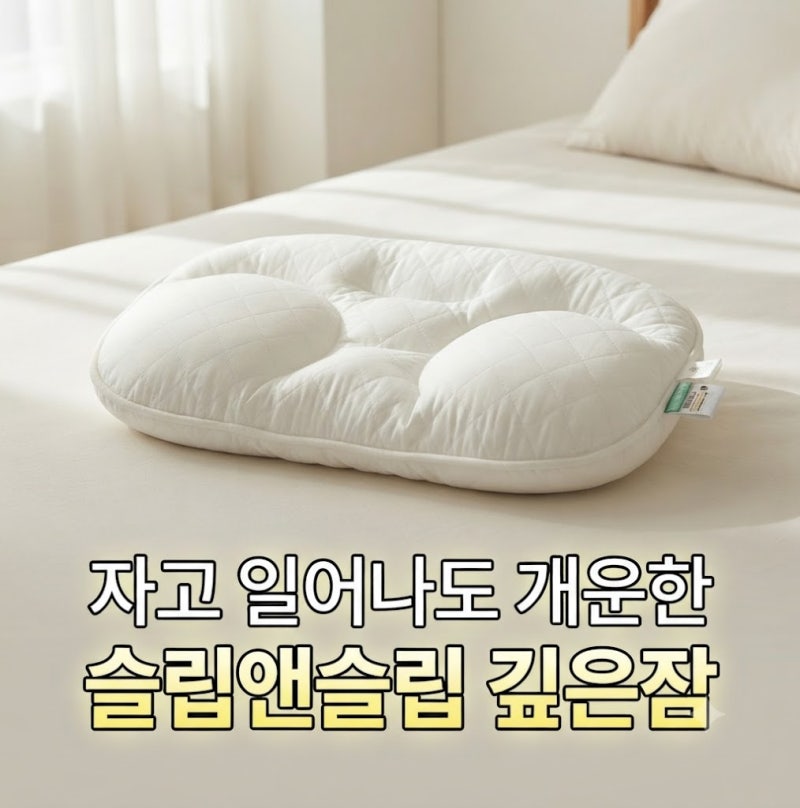 슬립앤슬립 아이유 깊은잠 베개 S 내돈내산 후기, 직접 써본 장단점 총정리