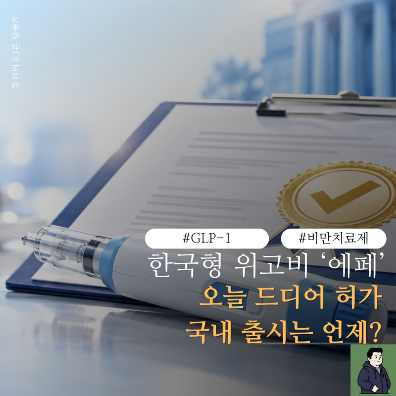 국산 비만약 에페 오늘 허가, 국내 출시일은 언제일까?