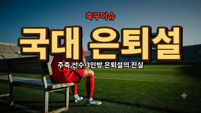 김민재 황인범 황희찬 국대 은퇴설 논란의 진실과 배경