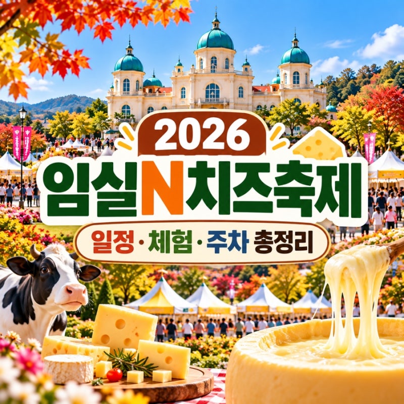 2026 임실N치즈축제 일정·체험·주차 총정리｜10월 아이와 가볼만한 곳