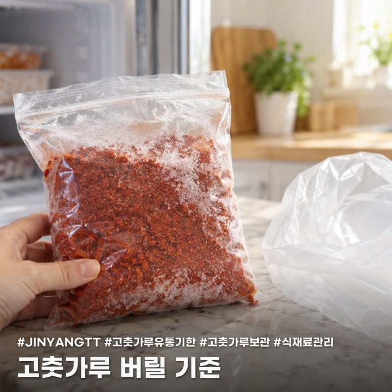 냉장고 고춧가루 1년 지났는데 먹어도 될까? 버려야 할 기준과 버리는 법까지