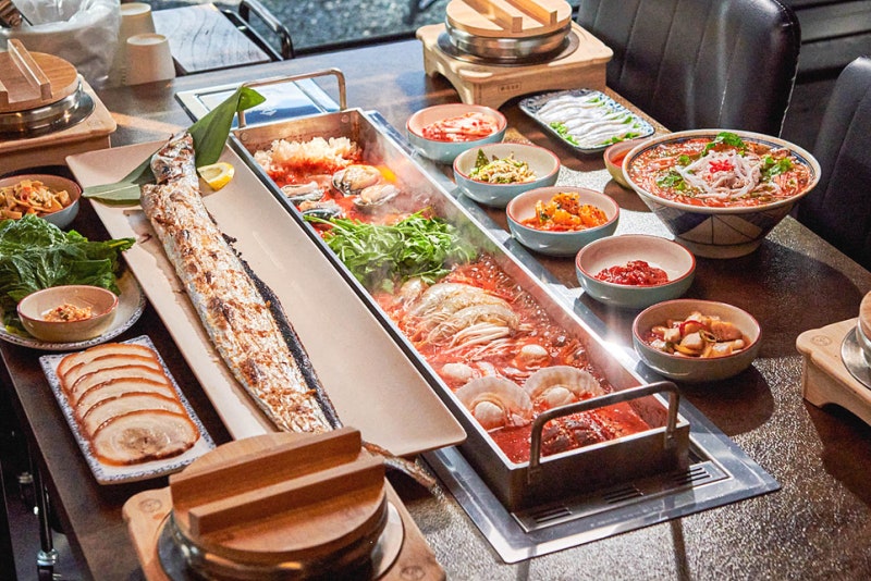 제주 아침식사 갈치정원 제주공항 근처 아침식사