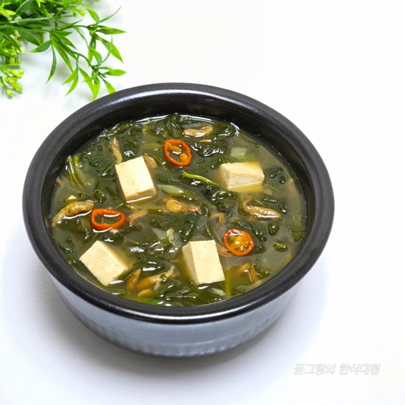 구수한 건새우 아욱된장국 레시피 아욱국 끓이는법 가을 아욱요리