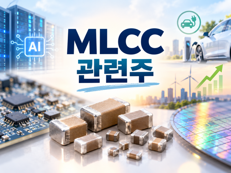 MLCC 관련주 정리 - AI 서버 MLCC 가격 인상 수혜 (삼성전기·심텍·대덕전자)