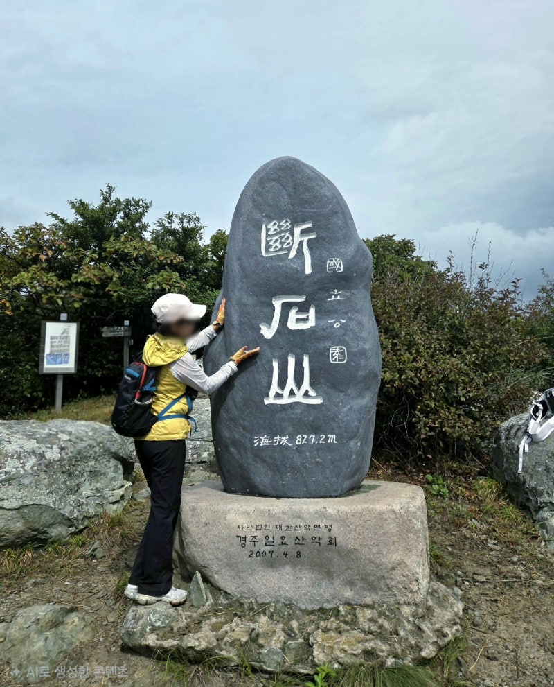 경주 명산 오악五嶽잇기(5) 단석산 당고개로 올라 신선사로 내려가는 최단 코스