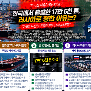 “한국산 석유 17만6천 톤 러시아로” 우크라이나 공개 비판…한국 정부는 뭐라고 했나