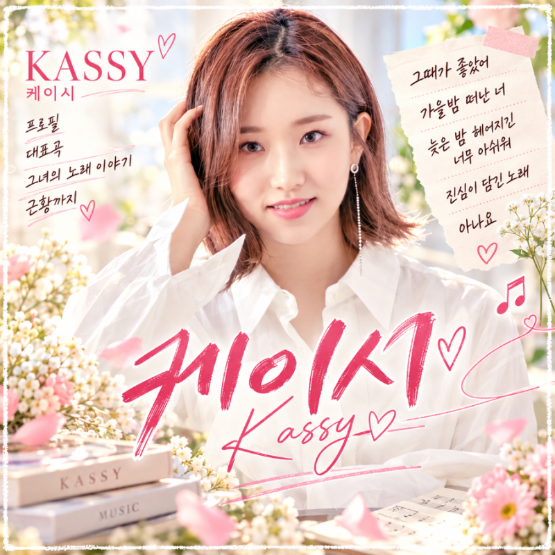 ✨️✨️ 케이시(Kassy) 프로필 노래이야기✨️✨️