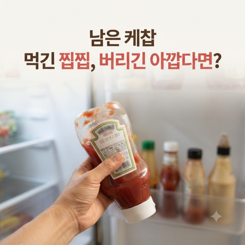 유통기한 지난 케찹 활용법, 먹기는 찝찝하고 버리긴 아깝다면