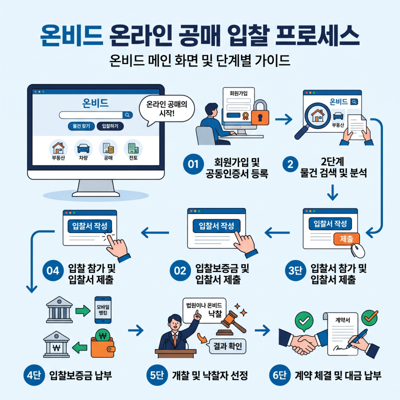 [부동산 상식]온비드공매 도전하기! 인터넷 입찰절차와 수익 내는 임대·매매 실전 노하우