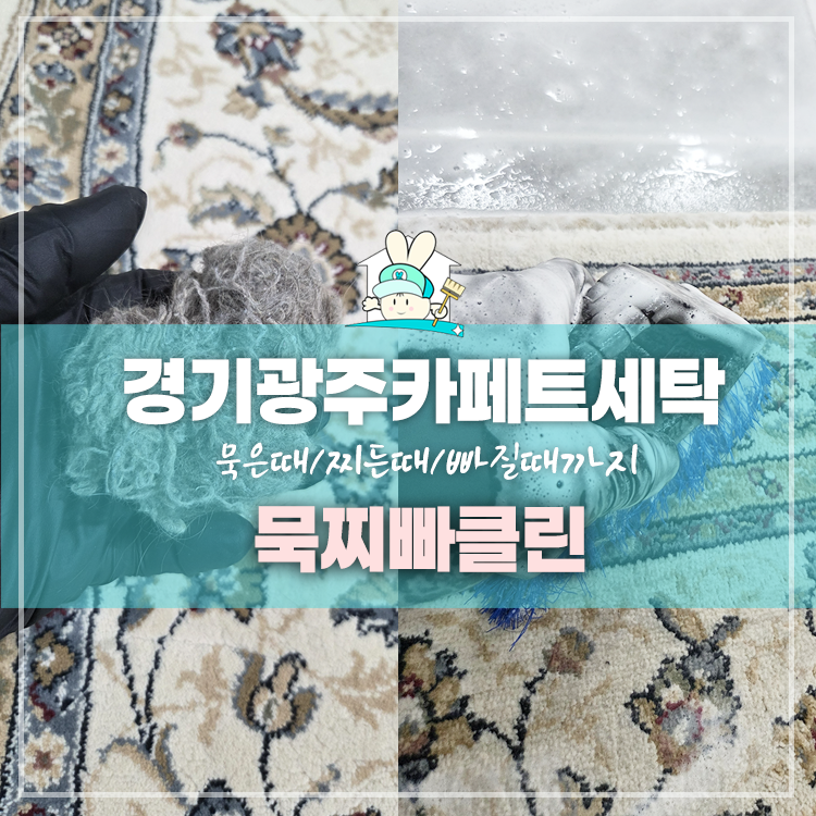 경기광주 카페트세탁, 대형 사이즈 무거워도 걱정하지 마세요!